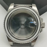 Yüksek kaliteli tarih takvimi 41mm paslanmaz çelik kasa 3135 hareket dalış izle parçaları dahil değil kayış ve çerçeve