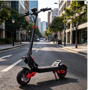 Scooter Eléctrico de Suspensión Completa de Largo Alcance, Barato, al por Mayor, con Envío Gratuito desde Almacén en el Reino Unido y la UE, Carga Máxima de 150 kg, para Adultos - Product Image 3