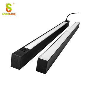Lámpara lineal LED con interruptor CCT, alto CRI 80 y 140lm/W, luminaria suspendida para oficina y hogar - Product Image 6
