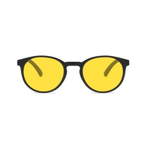 Ücretsiz Numune Hızlı Teslimat Anti Mavi Işık Gözlük Çerçevesi Renkli Lens Cam Yuvarlak Retro Bilgisayar Gözlüğü - Product Image 3