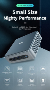 JWIPC Nuc มินิพีซี I7/I5 Barebone SSD 4K 10 DDR4 RAM คอมพิวเตอร์ตั้งโต๊ะขนาดเล็ก สำหรับสำนักงาน ธุรกิจ การศึกษา N104 เจนเนอเรชั่น 12 (Alder Lake-P) - Product Image 6