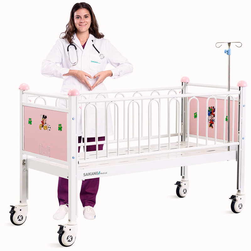 CR0q Portable Casters Newborn Medical Crib