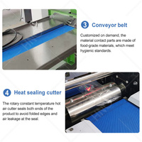 HNOC Machine automatique d'emballage de fruits pour oreiller et sacs horizontaux Fabricants de paquets de légumes