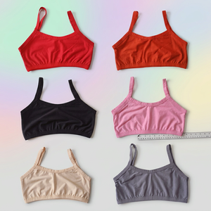 Sujetador Deportivo para Mujer, Sin Costuras, Transpirable, de Algodón, con Tirantes Ajustables, Acolchado Fino, Tipo Camisola, de Secado Rápido, para Danza - Product Image 4