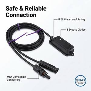 Sistema Solar de Alto Voltaje de 8KW con Logotipo Personalizado, Módulo de Media Celda para Uso Industrial, Paneles Monocristalinos de Alta Eficiencia de 400W, CE OEM ODM - Product Image 3