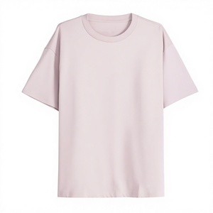 T-shirt vierge pour homme de haute qualité, 220 grammes, respirant, séchage rapide, doux, col rond, anti-boulochage, coupe classique, en coton - Product Image 1