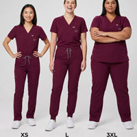 Ensemble de blouses chirurgicales orthopédiques en denim à col en V, uniforme d'infirmière, logo personnalisé OEM, unisexe