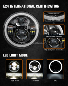 Faro a 7 LED per Moto per <span class=keywords><strong>Royal</strong></span> Enfield Classic 350 Accessori Hunter 350 Scram 411 Meteor INT650 <span class=keywords><strong>Continental</strong></span> GT Himalayan - Product Image 5