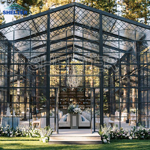 Marco transparente Lugar de la boda Marquee Party Tente Pared de vidrio Atrio Evento Carpa comercial para restaurante Ceremonia de matrimonio - Product Image 1