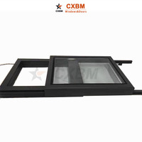 Fenêtre de toit en verre automatique en aluminium personnalisé Système de lucarne coulissante motorisée et rétractable électrique pour accès par escalier