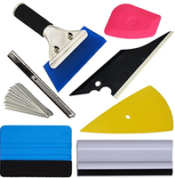 Film de protection de surface de peinture, outils de teinture de vitres de voiture, installation ensemble d'outils d'emballage de voiture