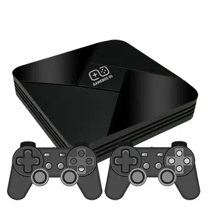 qunshi tech Built-in 6000 Games GAME BOX G5 Box TV Family G5 Game Console with Dual Wireless Controller