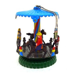 Pendentif de Noël en fer blanc personnalisé en usine, en forme de carrousel de vélo, à remonter, ornement métallique <span class=keywords><strong>vintage</strong></span>, cadeau créatif rétro pour la décoration intérieure - Product Image 6