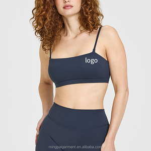 Custom Sport Seamless Wear Plus Size Cross Strappy Workout Sets for Women High Waist <strong>Leggings</strong> Gym Fitness Yoga Women's Sets - Product Image 4