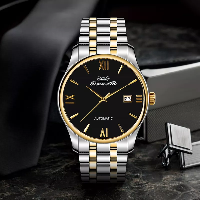 Men Mechanical Wristwatches Luxury Sapphire Glass AR Coated Automatic Watches 3ATM Waterproof Watch Men