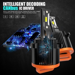 SANVI New Plug and Play LED Headlights Bulb GT7 100W 6500K Car Led Bulbs Car Accessory Factory Price - Product Image 5