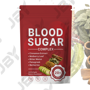 JBY OEM Yetişkinler İçin Kan Şekeri Yumuşak Kapsül Bitkisel Ekstrakt Kan Şekeri Destek Karışımı Kapsülleri Kan Şekeri Dengeleme Kompleks Kapsülleri - Product Image 3