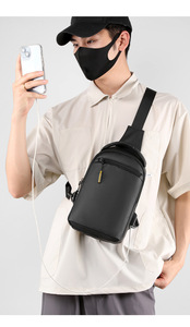Unisex Travel Crossbody <b>Bags</b> Fanny Pack Chest <b>Bag</b> <b>White</b> Hotsale <b>Small</b> Sling <b>Bag</b> Backpack Daily Use - Product Image 6