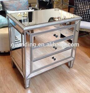 2024 bán buôn nghiền nát kim cương nhân đôi đầu giường Bàn Cạnh Giường ngủ cho phòng khách - Product Image 5