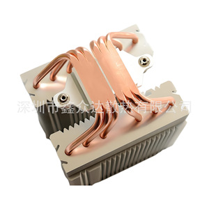 Radiateur à caloducs en cuivre Xinzhongda pour dissipation thermique, personnalisé pour les ordinateurs de contrôle industriel, modules de refroidissement haute puissance - Product Image 4