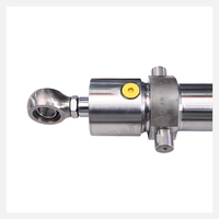 XSL HYDRAULICS Cylindres hydrauliques en acier inoxydable à double effet à vitesse réglable Piston chromé dur pour équipement marin