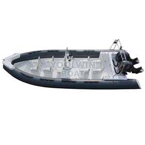 Bote Neumático de Aluminio con Casco de Aluminio de 8.0 m, Potente, para Rescate Subacuático, Recorridos Costeros de un Día, Certificado CE - Product Image 4