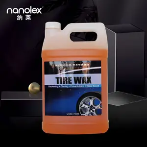 Nanolex 703B commercio all'ingrosso della fabbrica di pneumatici brillantante protezione idrorepellente brillantante per pneumatici lucidante liquido Spray cera