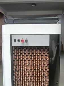 พลังงานแสงอาทิตย์ ac/ DC12v ชาร์จได้เครื่องปรับอากาศเย็นแบบพกพาระเหยน้ำพัดลมระบายความร้อนสำหรับห้องที่ใช้ในบ้าน - Product Image 3