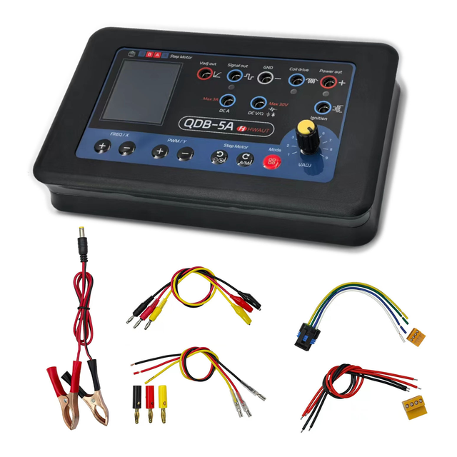 QDB-5A Automobile Actuator Drive Detector Oscilloscope Multimetor Stepmotor Ignition Coil Auto Fault Detector