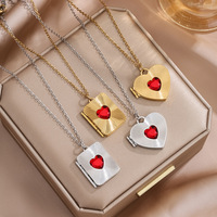 Collier personnalisé avec photo cachée, pendentif en acier inoxydable, sublimation personnalisée, époxy, souvenir photo, bijoux commémoratifs pour la famille