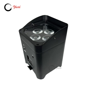 Hot bán 4x18w rgbwa + UV không dây điều khiển từ xa LED thẳng đứng mệnh ánh sáng pin Powered 6in1 uplighter ứng dụng điện thoại cao đáp ứng - Product Image 2