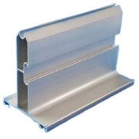 Volet roulant transparent commercial TOMA en aluminium électrique avec polycarbonate