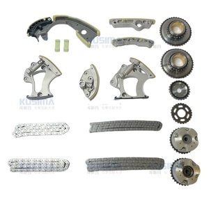 アウディC7 <span class=keywords><strong>2</strong></span>.5 <span class=keywords><strong>2</strong></span>.5 FSI EA837 CLXA CLXB CPA 06E109465BC VVTバナスアジャスターギア用ギア付き18個タイミングチェーンキット - Product Image 1