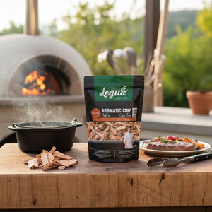 Copeaux de bois de chêne de qualité supérieure pour four, utilisation facile, copeaux de bois dur de bonne qualité, marque Legua, origine Espagne, pour l'énergie - Product Image 3