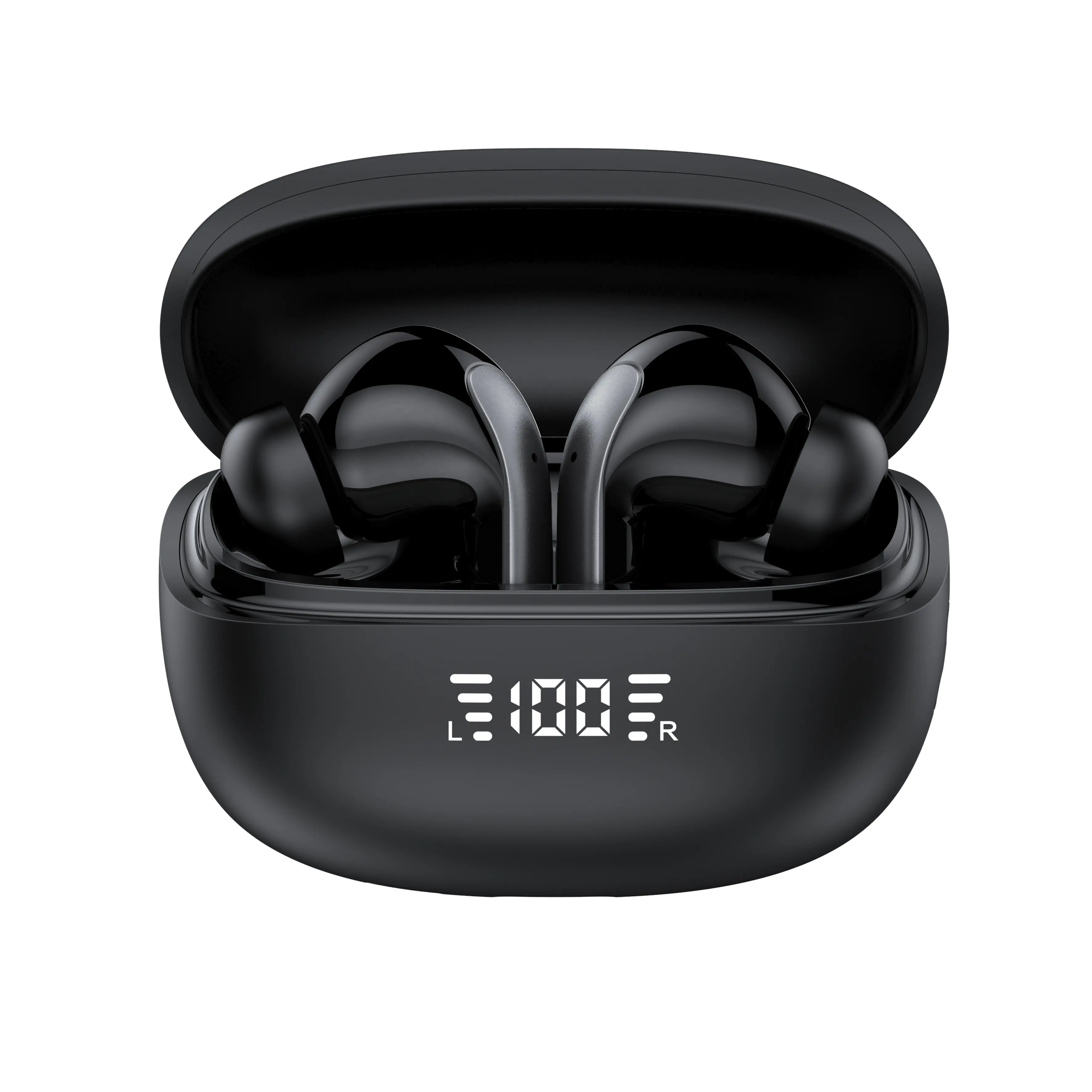 AGETUNR ANC S43 New TWS Bluetooth V5.3 Dual Mic Active Noise Control Earbuds Adjust volume Enjoy wireless Handsfree calls
