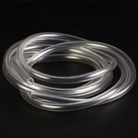 Tuyau flexible en PVC transparent résistant aux produits chimiques, tuyau en PVC transparent pour la transmission industrielle d'eau, d'huile et de gaz