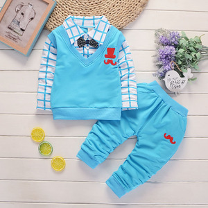Conjunto de Ropa para Bebé Niño Primavera Otoño al por Mayor, Conjuntos de Ropa para Niños - Product Image 2