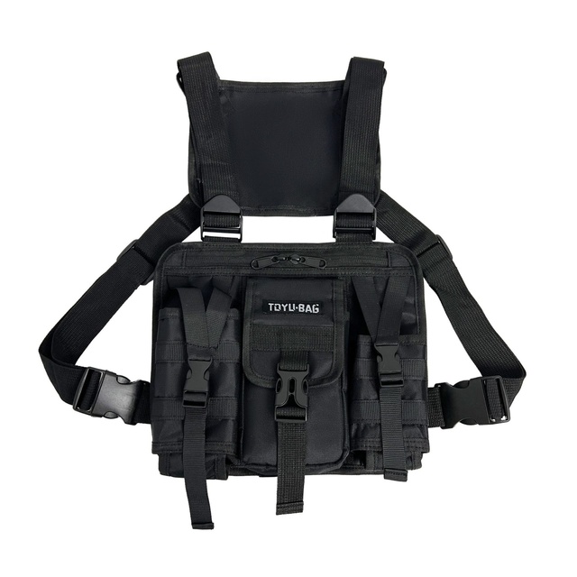 New Arrival Outdoor Sport Tactical Vest Bag Training Equipment Chest Bag Multi Functional Custom Backpack