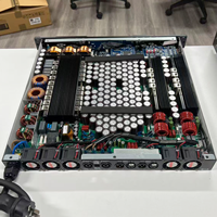 1U 2 Kanallı 4200W D Sınıfı Profesyonel Dijital Güç Amplifikatörü, DSP Üstün Ses Kalitesiyle, Line Array Sistemleri için Uygundur