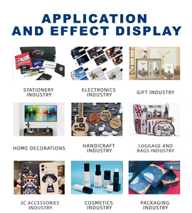 Kết cấu TPU 3D Huy hiệu máy in UV 3D Puff thêu dtf máy in - Product Image 6