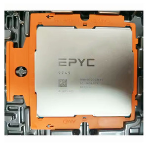 New epyc AM4 CPU Bộ vi xử lý 9745 de escritorio 2.4GHz L3 256Mb ổ cắm SP5 400W 100-000001460 máy chủ CPU Bộ vi xử lý - Product Image 1