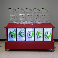 Machine de Bingo Professionnelle Personnalisée à 7 Compartiments, Machine de Loterie, Souffleur Automatique de Bingo pour Casino et Club