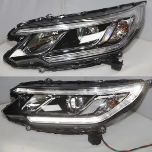 Untuk Honda CRV CR-V LED Lampu 2015-2016 Lampu Perakitan Depan Lampu dengan Cahaya Siang Hari