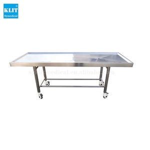 Table de <span class=keywords><strong>lavage</strong></span> <span class=keywords><strong>mortuaire</strong></span> Plateau de corps portable Table d'autopsie - Product Image 2