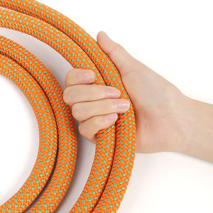 Alnas Thickened Car Towing Rope 10 Ton Polyester Orange Vehicle Rescue Rope - Product Image 1
