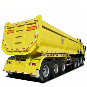 รถพ่วงดั๊มพ์สามเพลา 35CBM CLW 30-80 ตัน สำหรับขนส่งวัสดุก่อสร้างและแร่ - Product Image 6