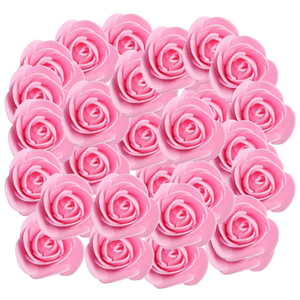 Wholesale Artificial Rose <b>Foam</b> Flowers 6cm 7cm for Valentine's Day Wedding Decorations Multi Colors PE Material - Product Image 4