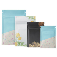 Sacs alimentaires scellables en Mylar, plusieurs, petits sacs, personnalisés, à fermeture éclair, 3 côtés, en aluminium anti-odeur, refermables, en Stock