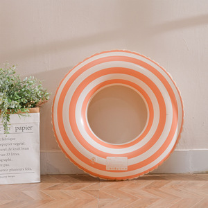 Yaz Plaj Havuzu Karpuz Şeklinde Şişme Yüzme Simidi Çocuklar İçin Taşınabilir PVC Yetişkin Yüzme Simidi Katlanabilir Açık Hava İçin Güvenli - Product Image 4