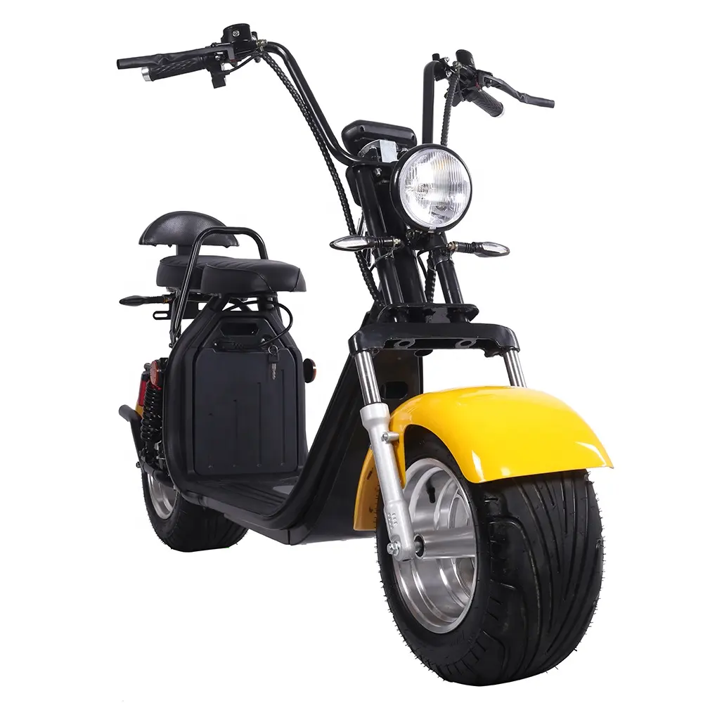 Châu Âu kho citycoco 2000W Chopper điện xe tay ga mạnh mẽ Xe máy điện/Xe Đạp